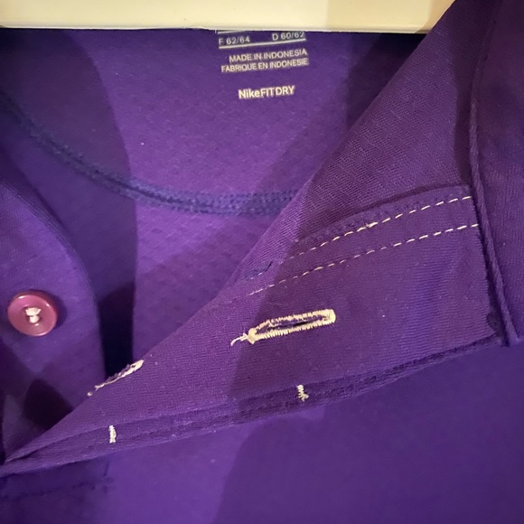 Nike Vikings 3X purple/white polo - Picture 7 of 9